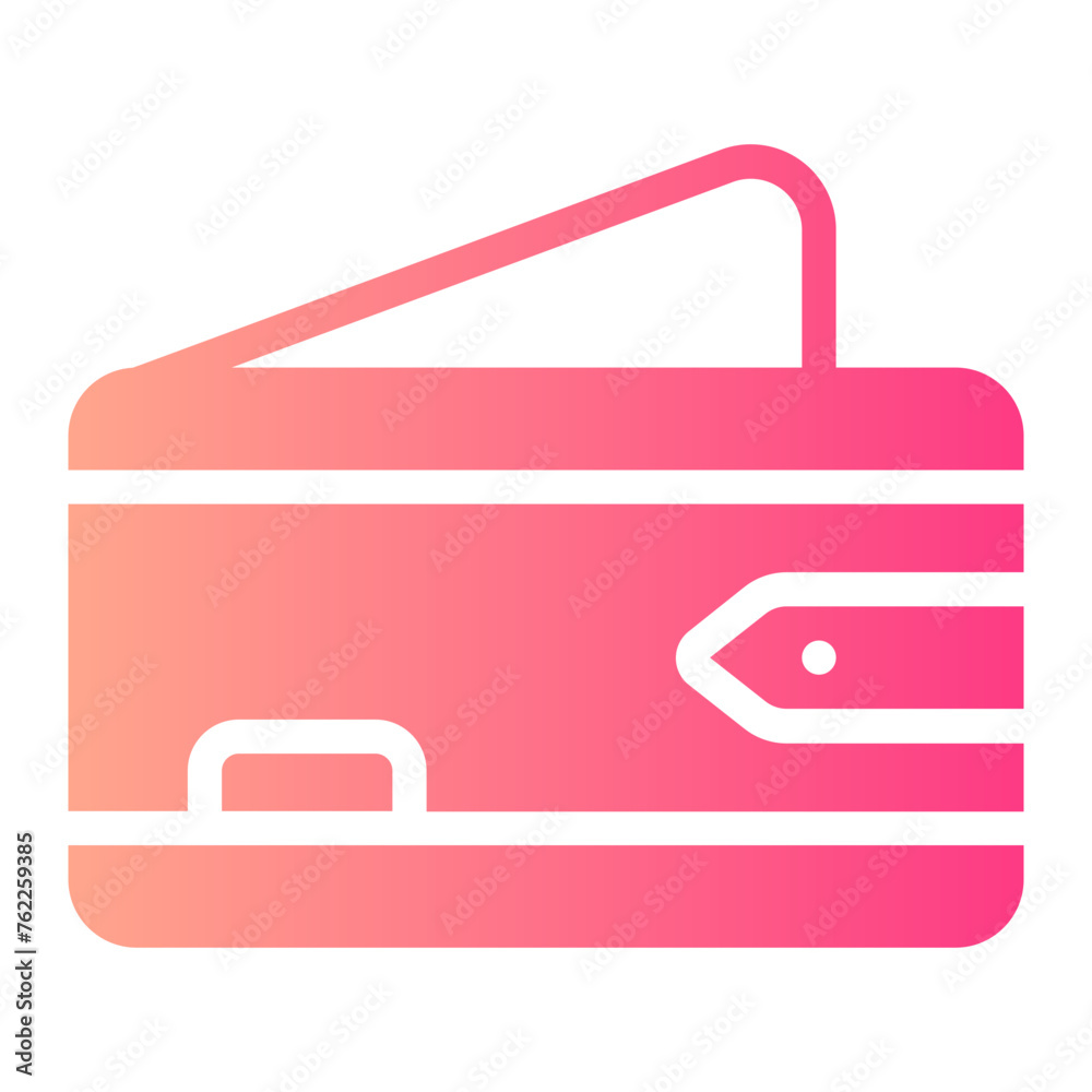 wallet gradient icon wallet gradient icon