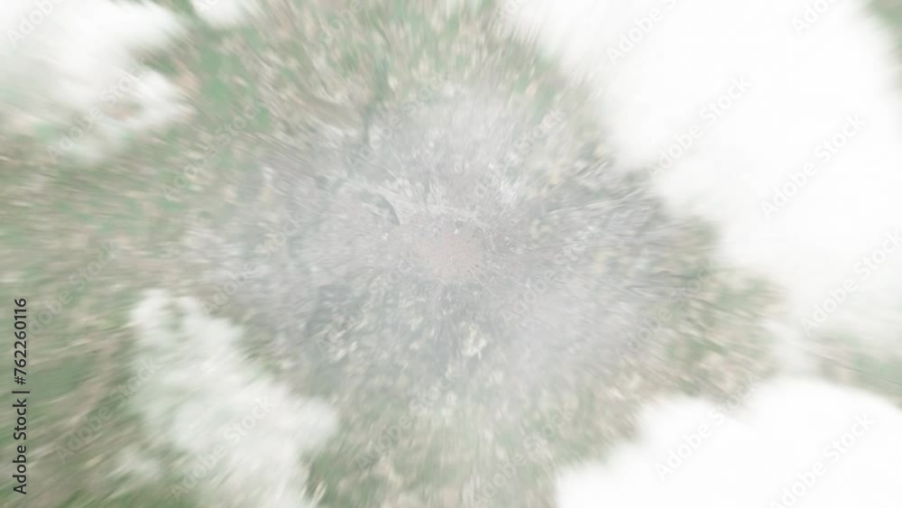 Earth zoom in from space to Bologna, Italy. Followed by zoom out through clouds and atmosphere into space. Satellite view. Travel intro. Images from NASA