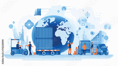 Global supply chains optimize logistical efficiencie