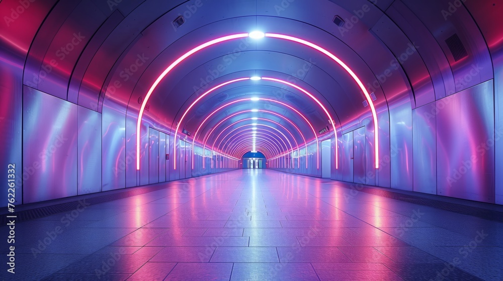 Bright Lights in Long Tunnel