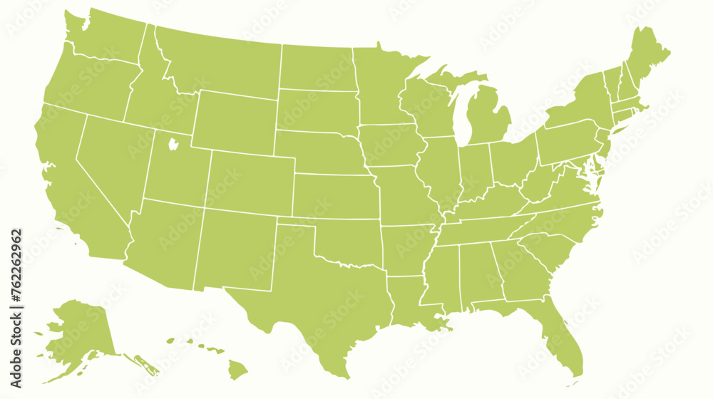 Obraz premium Helena United States of America map - Concept map