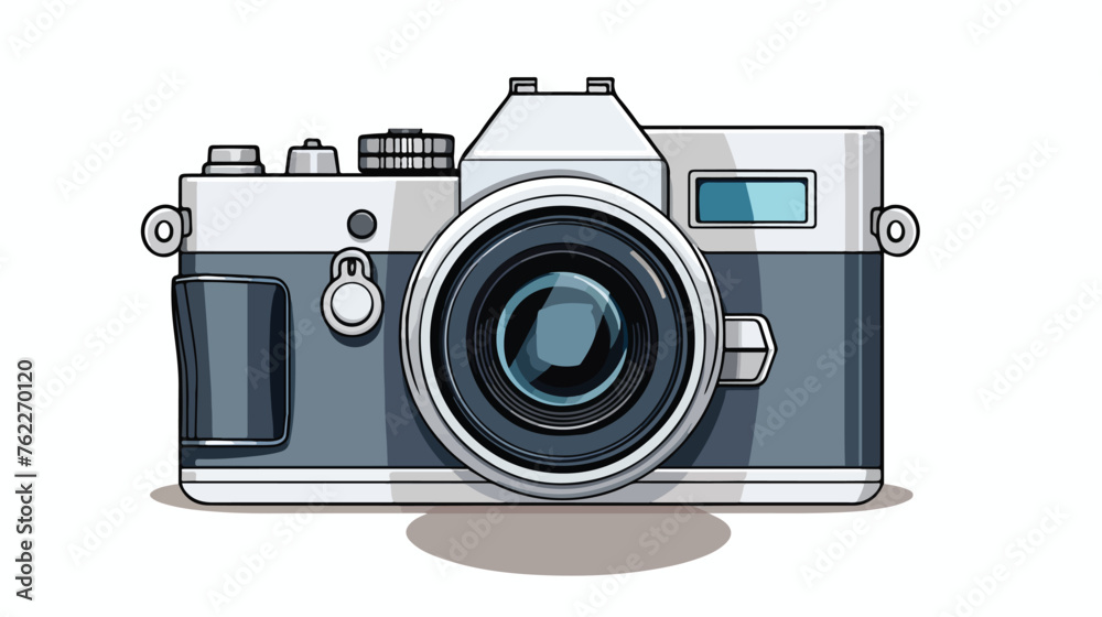 Mirrorless camera vector . Perfect template for Photo