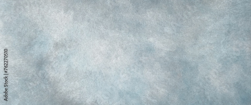 Grey watercolor art background. Old paper. Marble. Stone. Hand drawn watercolor grey blue vector texture for cards, flyers, poster. Stucco. Wall. Brushstrokes and splashes. Painted template for design