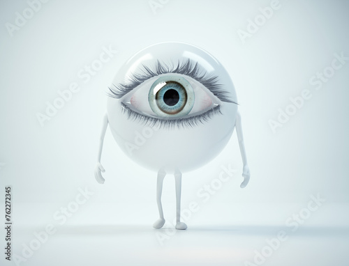 Surreal image with an eye.
