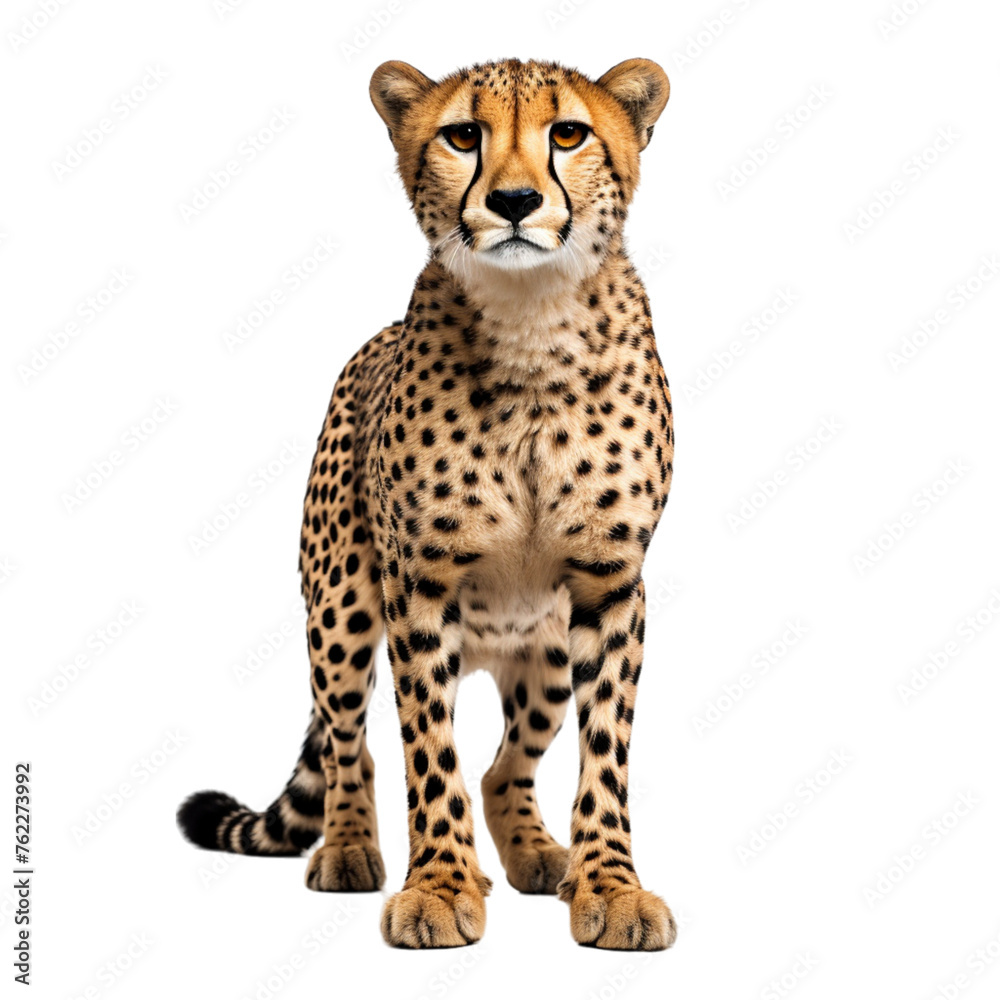 leopard isolated on transparent background leopard isolated on transparent background