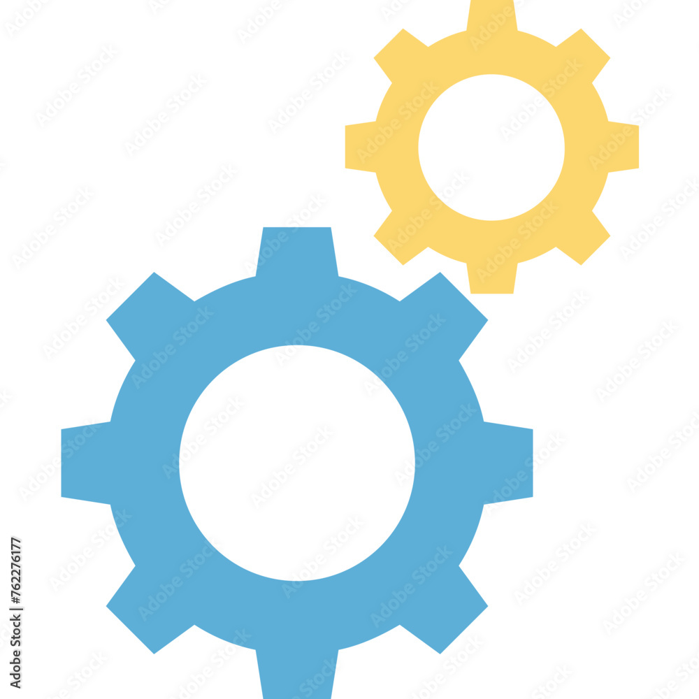 Cogwheel icon which can easily edit and modify Cogwheel icon which can easily edit and modify