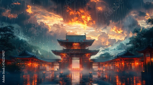Thunder Temple where ethereal forces converge