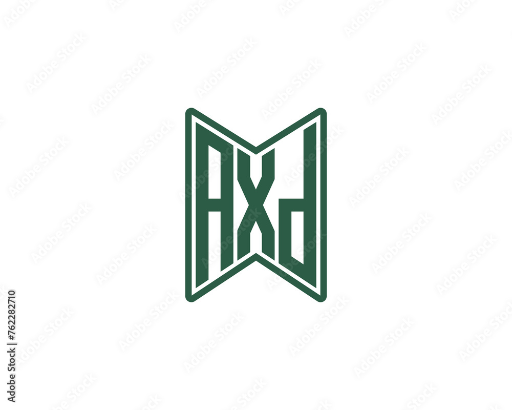 AXD logo design vector template AXD logo design vector template