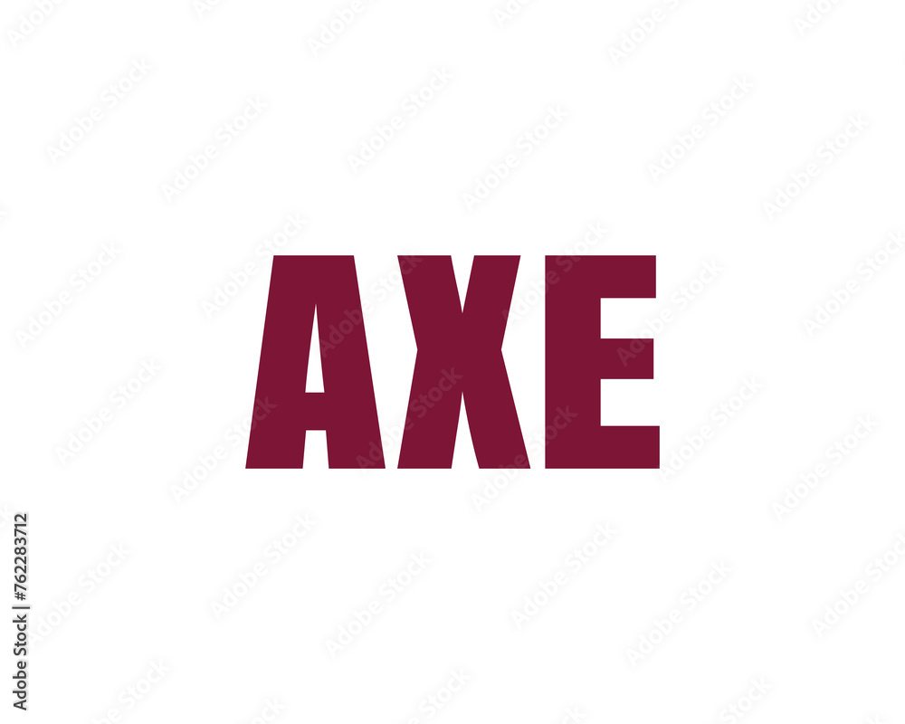 AXE logo design vector template AXE logo design vector template