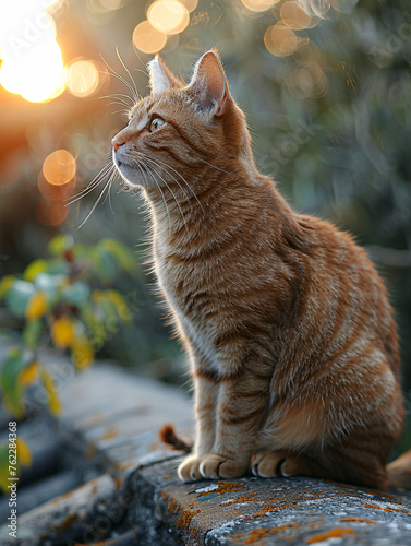 Photo d'un joil chat 