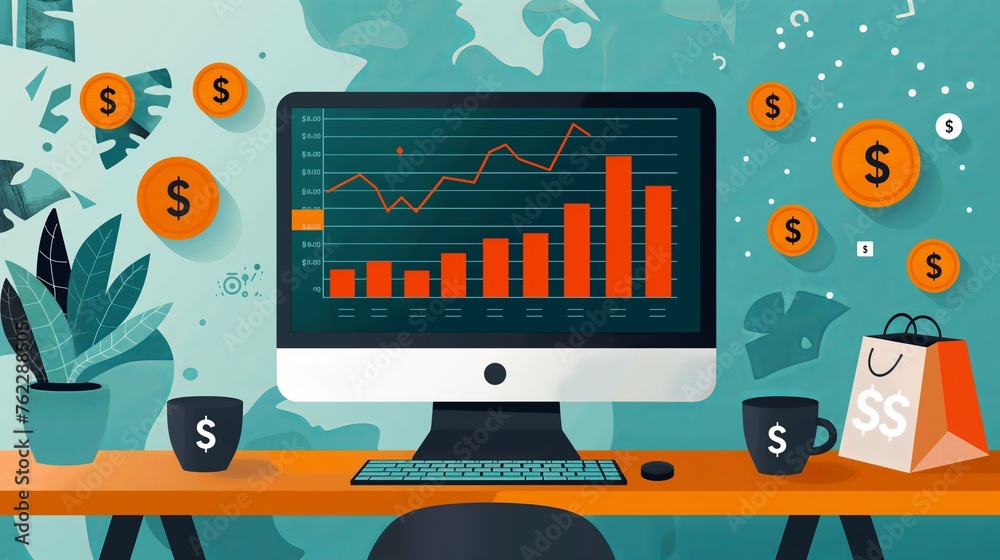 STOCKS AND TRADING visual data 5