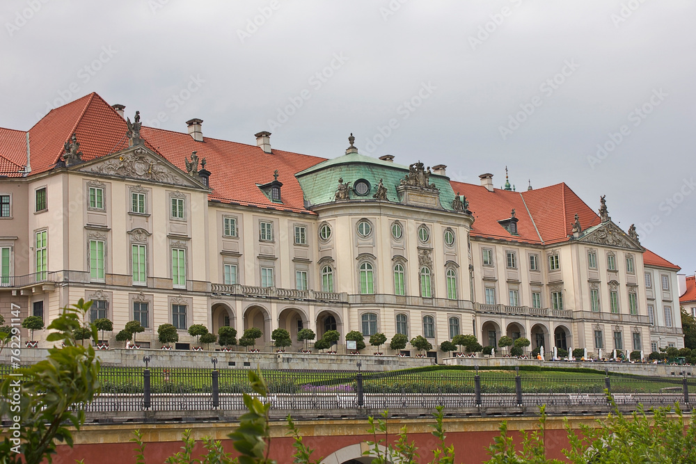 15th century royal palace  in Warsaw, Poland
