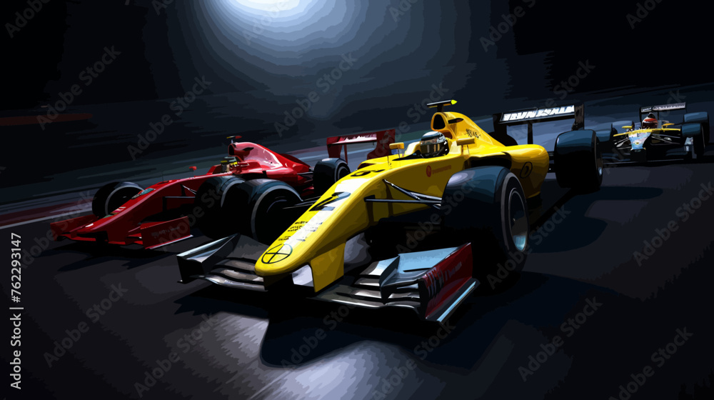 Speed Demons: Formula 1 Cars Unleashing their Inner Beast on the Track