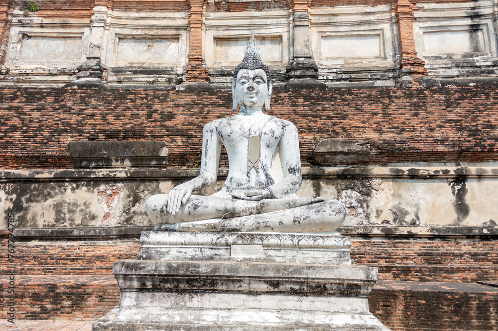 Budda Statue und Tempelanlage in Ayutthaya Budda Statue und Tempelanlage in Ayutthaya