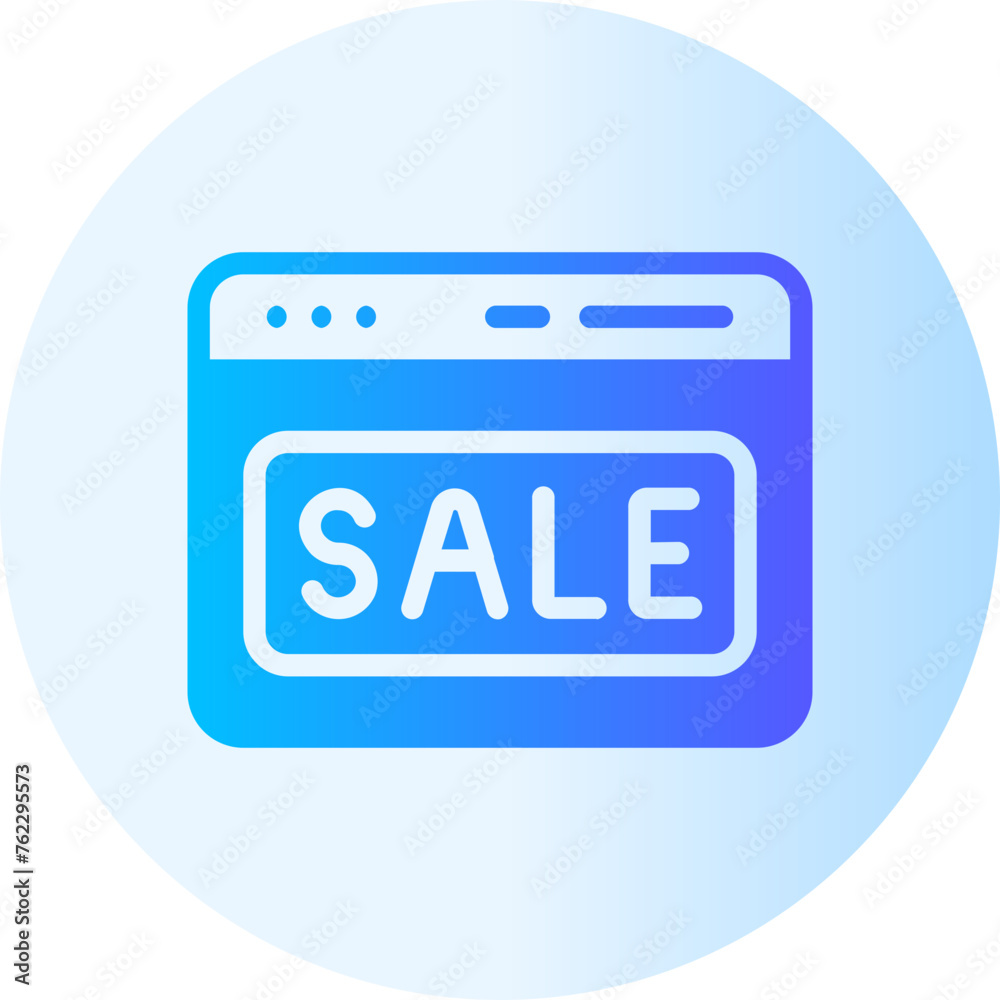 sale gradient icon