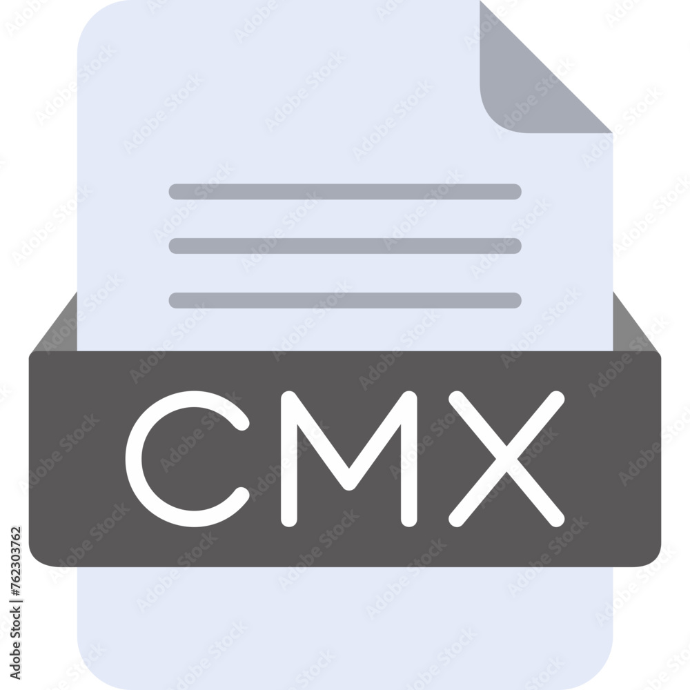 CMX File Format Vector Icon Design CMX File Format Vector Icon Design