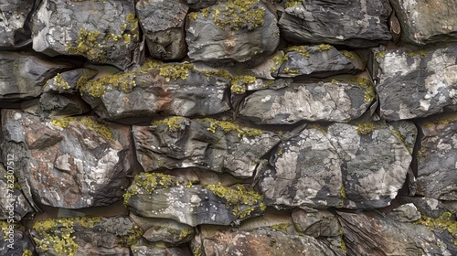 Detail of stone wall