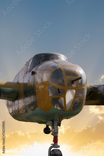 airplane, aircraft, propeller, historic, twentieth century, flig © Piotr