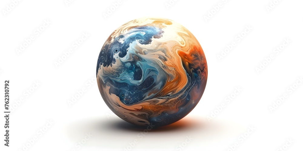 a vibrant, cosmic sphere that appears to be in a state of constant motion and transformation a vibrant, cosmic sphere that appears to be in a state of constant motion and transformation