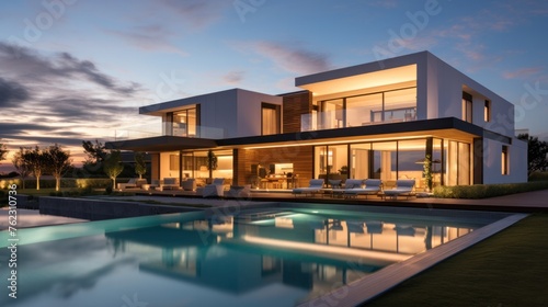 villa style mixed with modern farmhouse © ORG