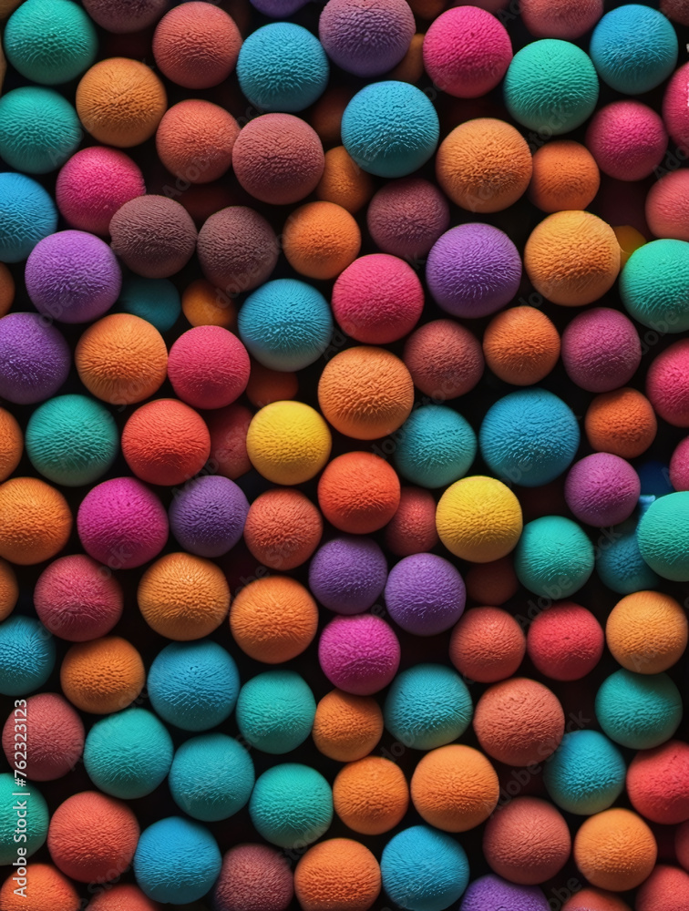 Abstract Multicolored Background With Thousands Of Small Balls Abstract Multicolored Background With Thousands Of Small Balls