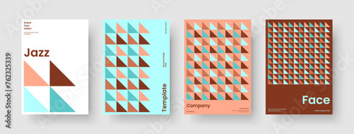 Modern Business Presentation Layout. Geometric Brochure Template. Isolated Banner Design. Book Cover. Poster. Background. Flyer. Report. Portfolio. Pamphlet. Magazine. Handbill. Leaflet