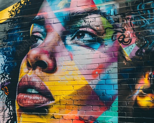 Smart city street art funded through cryptocurrency photo