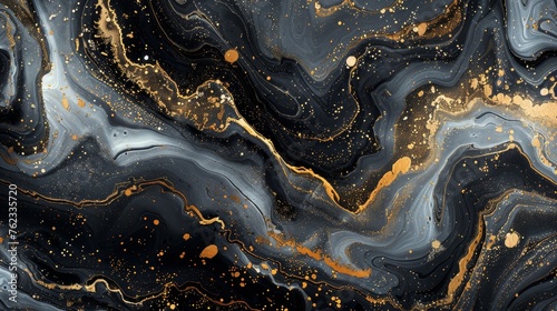 Marble marbled ink painted painting texture luxury © Media Srock