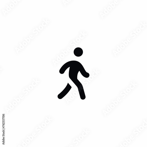 Walking Man Pedestrian Motion icon