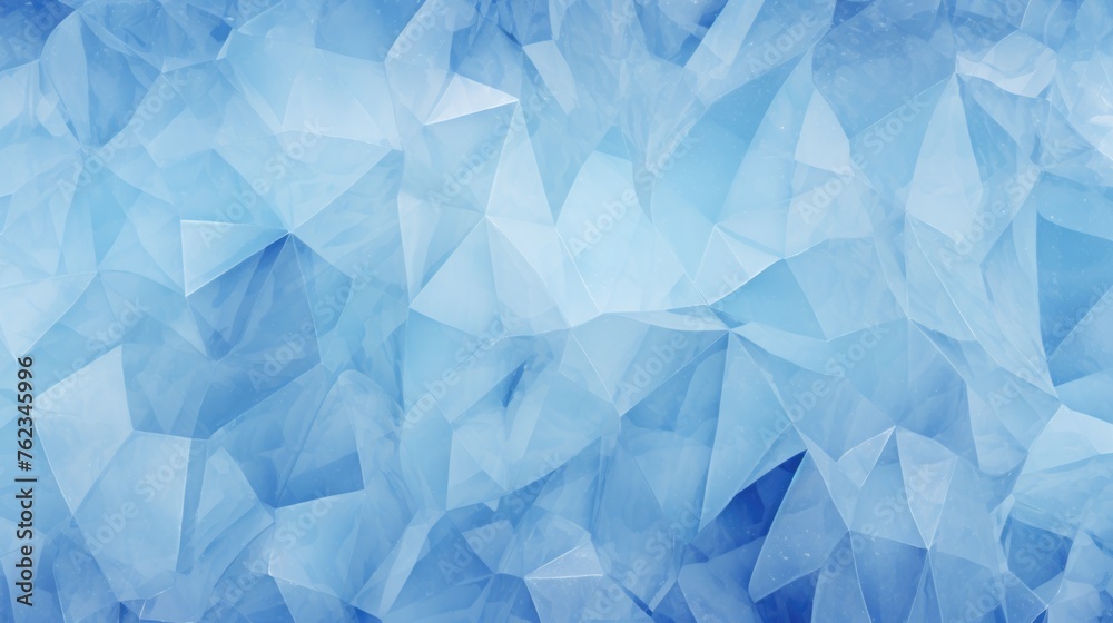 A blue abstract background with small ice pieces. Perfect for winter themes