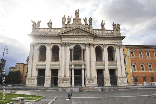 Basilica of San Giovanni in Laterano in Rome, Italy