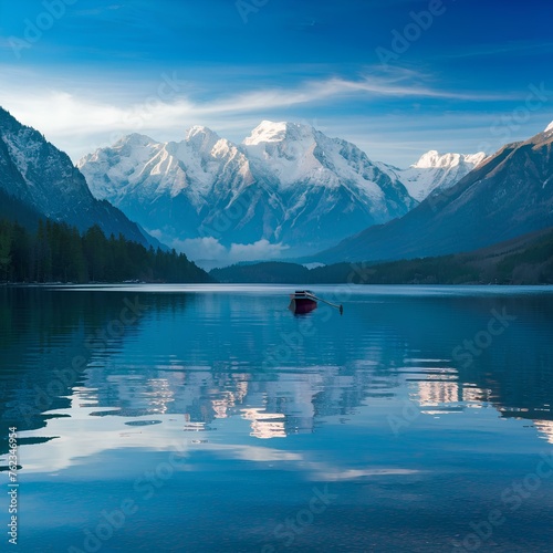 lake louise banff national park country © elabous