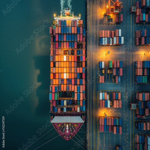 Containerschiff - containbership photo