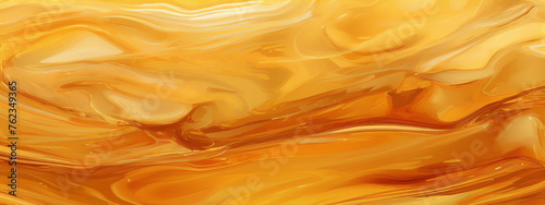 Abstract painting, digital art, smooth, flowing, liquid, amber, gold, orange, yellow, warm colors.