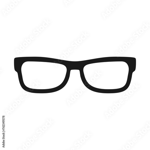 Modern glasses icon, illustration