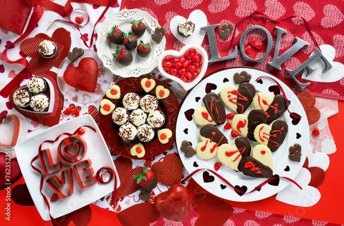 Sweets for the Heart Puzzle Template