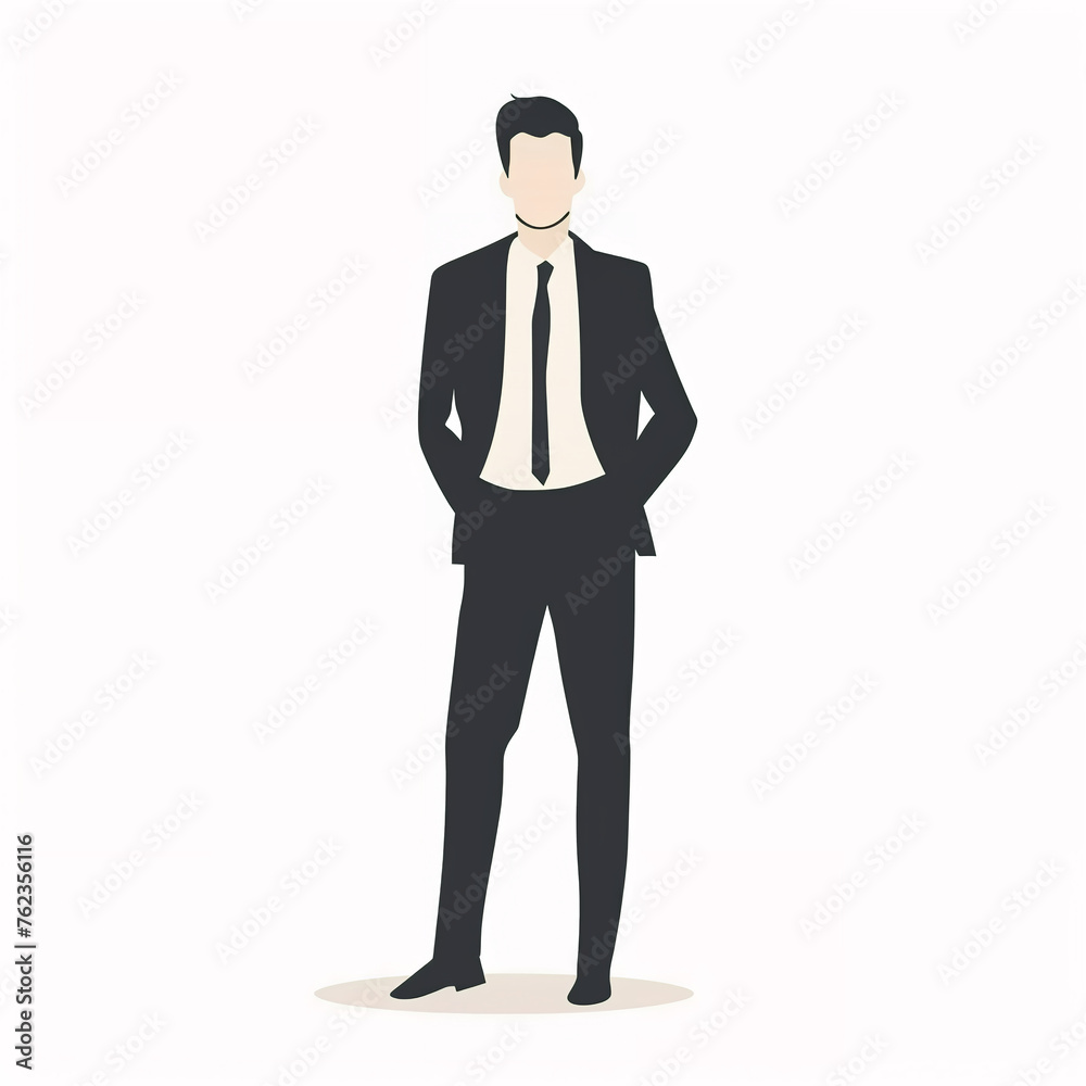 illustration of successful men, handsome rich boss or executive manager dressed in a business suit, isolated flat vector modern business illustration, full of success and motivation illustration of successful men, handsome rich boss or executive manager dressed in a business suit, isolated flat vector modern business illustration, full of success and motivation