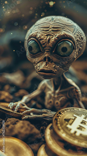 Bitcoin isnt just for humans anymore; aliens have integrated it into their business infrastructure photo