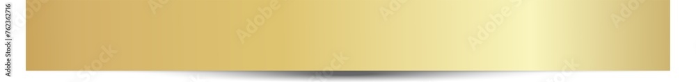 Gold paper rectangle and shadow, banners, label Gold paper rectangle and shadow, banners, label