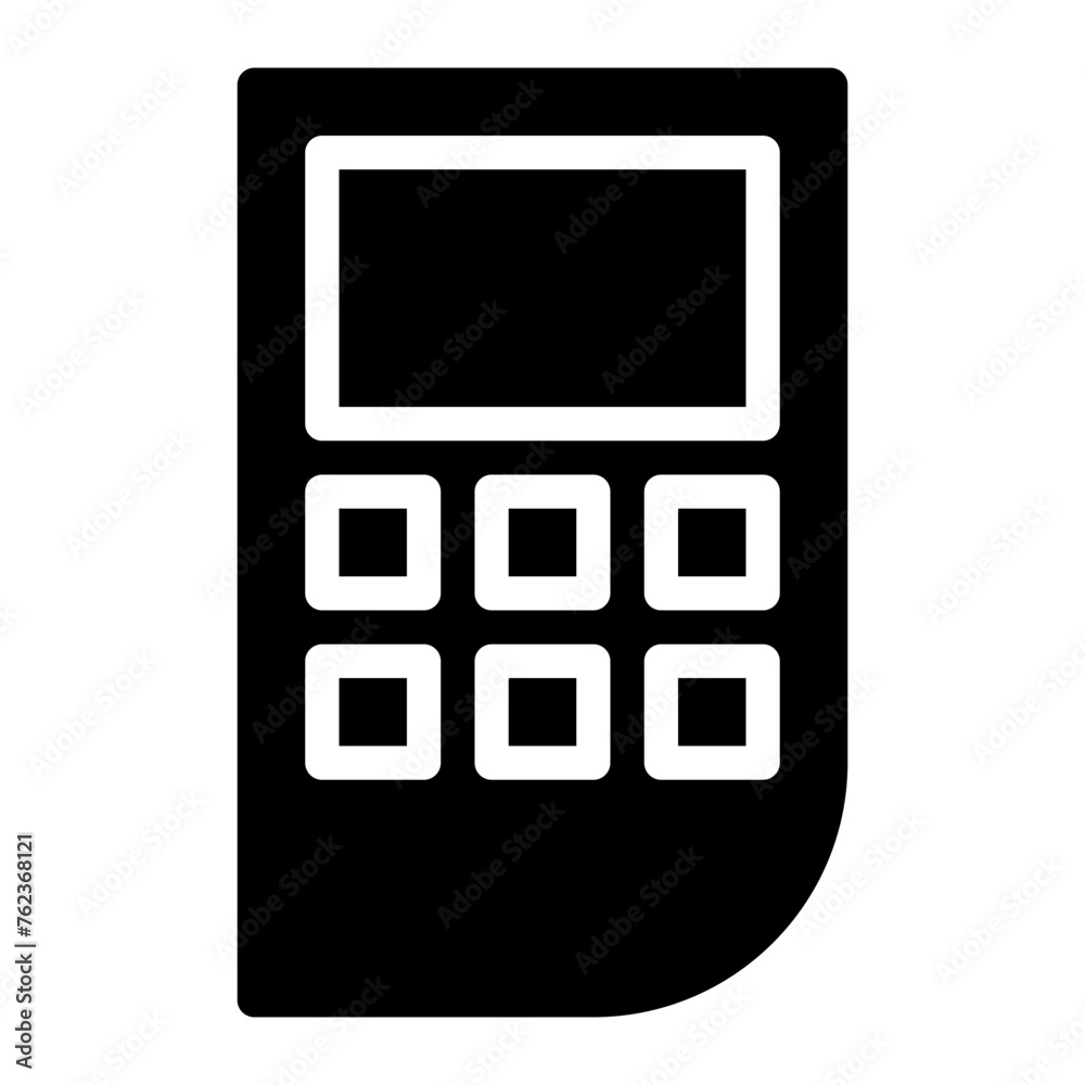 This is the Handheld Console icon from the gadget icon collection with an solid style This is the Handheld Console icon from the gadget icon collection with an solid style