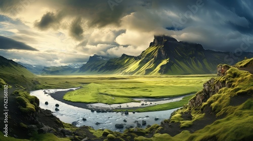 Amazing Icelandic Natural Landscape
