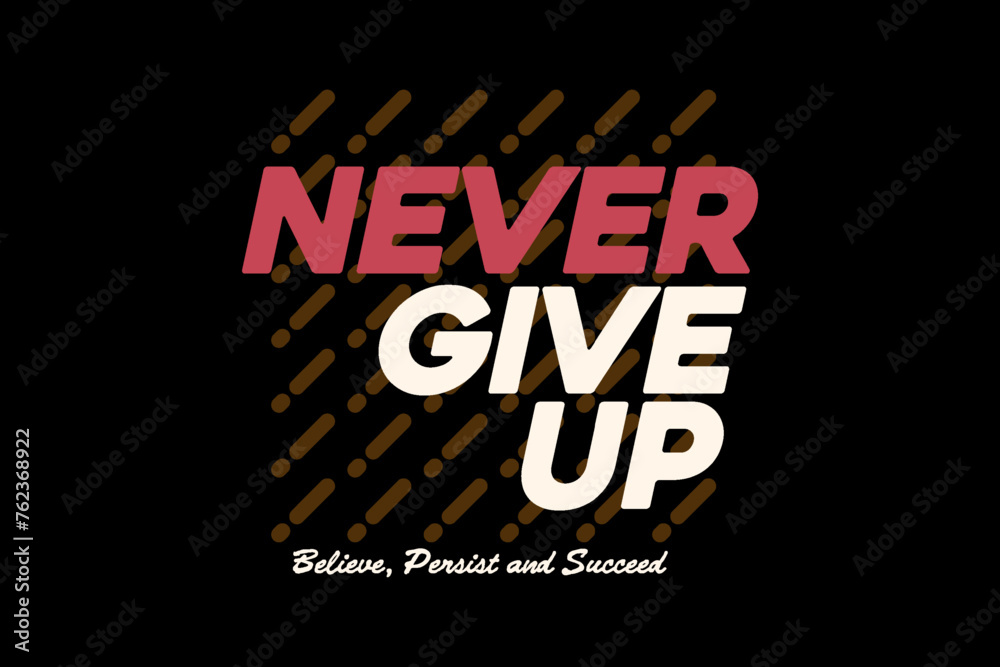 Fototapeta premium Streetwear graphic t-shirt Aesthetic quotes vector graphic design