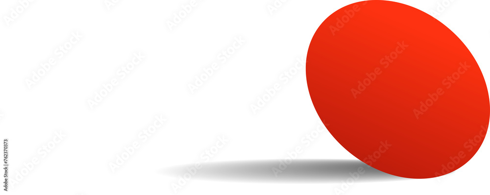 Circle red paper and shadow. Decoration design Circle red paper and shadow. Decoration design