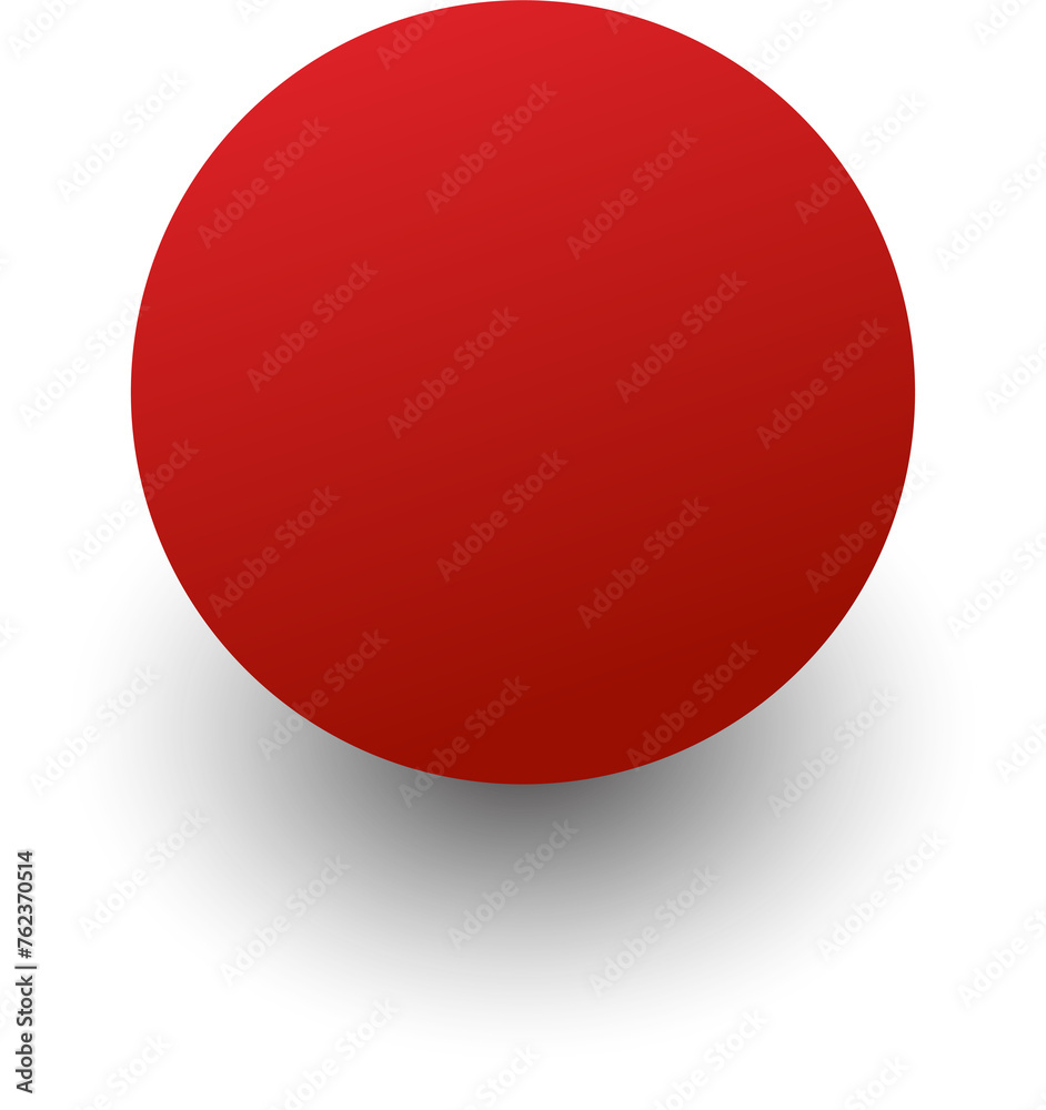 Circle red paper and shadow. Decoration design Circle red paper and shadow. Decoration design