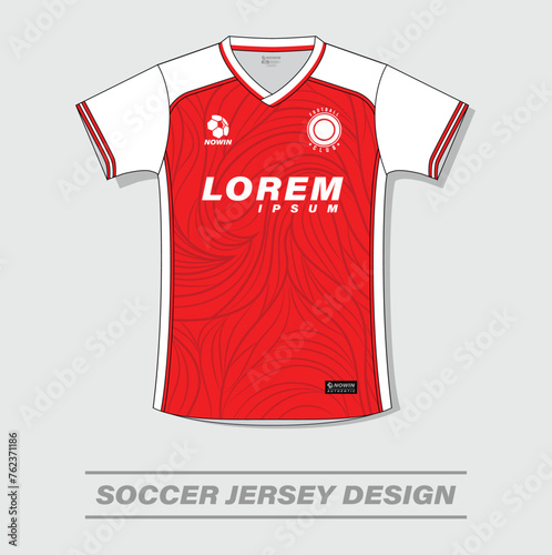 Soccer Jersey design for sublimation