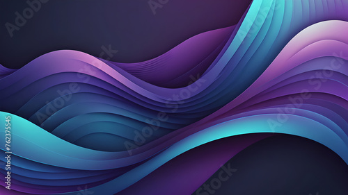 purple and blue waves on a purple background, background texture