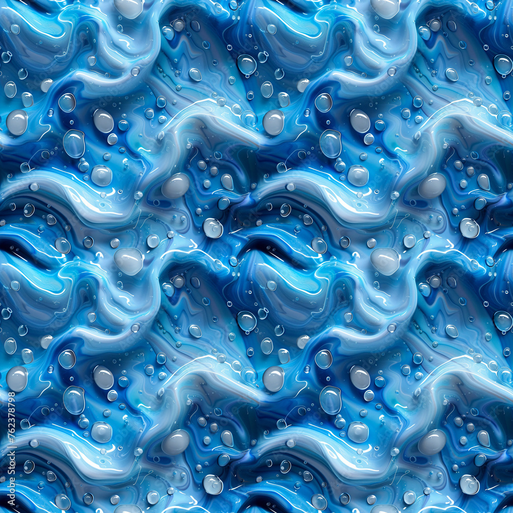 Abstract blue wave wavy pattern, seamless texture for background or wallpaper design. Abstract blue wave wavy pattern, seamless texture for background or wallpaper design.