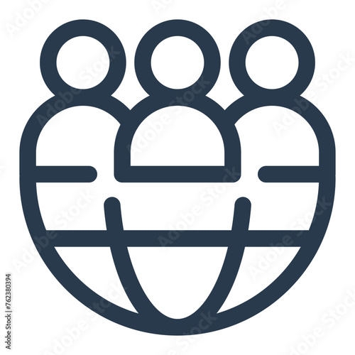 Diversity Advocacy Program Vector Icon Illustration