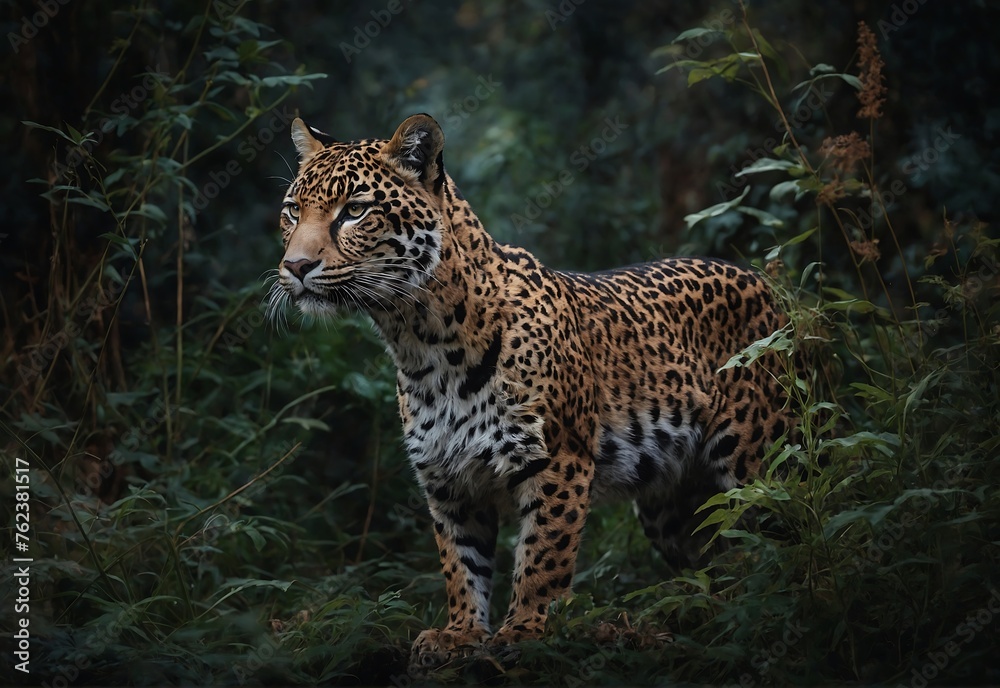 Obraz premium leopard in the tree