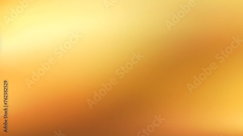 Vector gold blurred gradient style background. Generative AI  photo